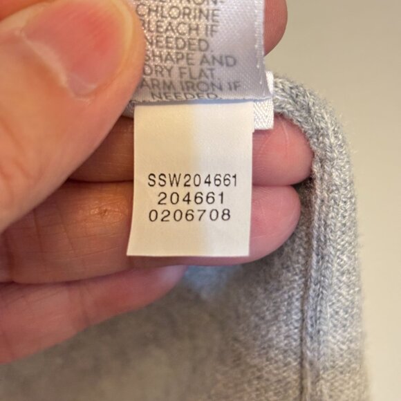 J. Jill Pure Jill Cotton Cashmere Open Front Long Sleeve Cardigan - Picture 12 of 12